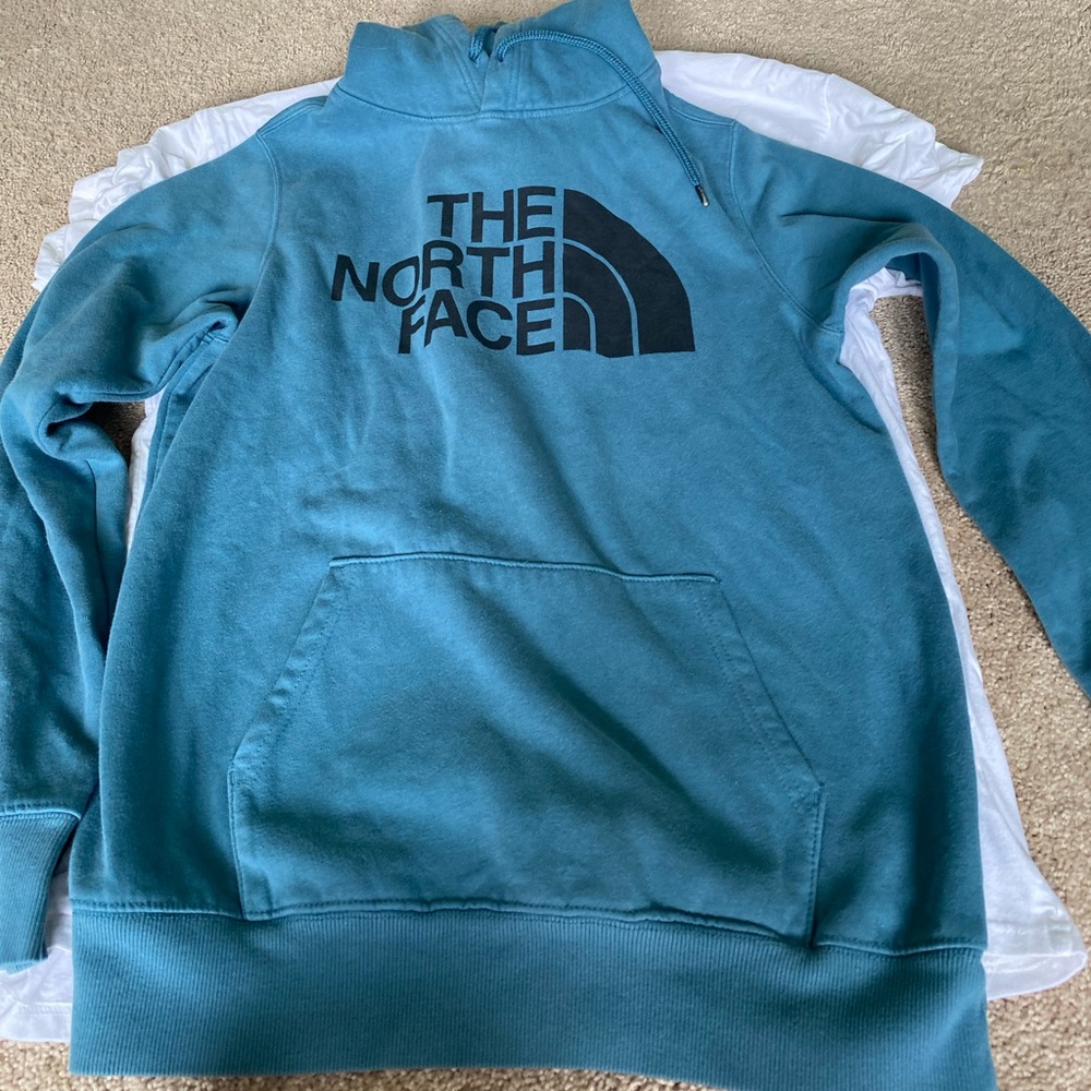 Blue North Face Sweatshirt